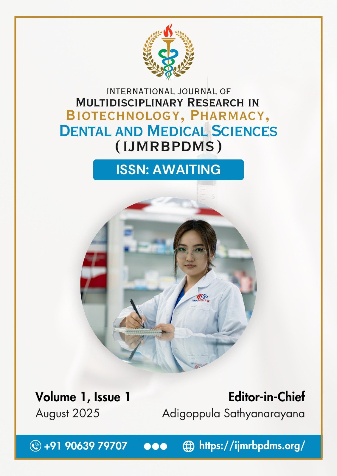View IJMRBPDMS:Vol 1, Issue 1, August 2025